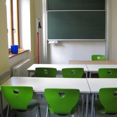 Unser ehemaliger Klassenraum